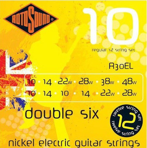 RotoSound R30EL Struny do 12-str. gitary elektrycznej
