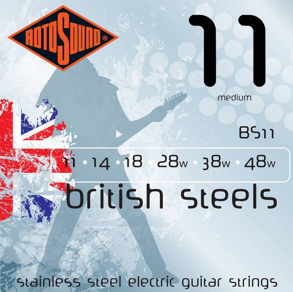 RotoSound BS11 struny do gitary elektrycznej RotoSound BS11 struny do gitary elektrycznej