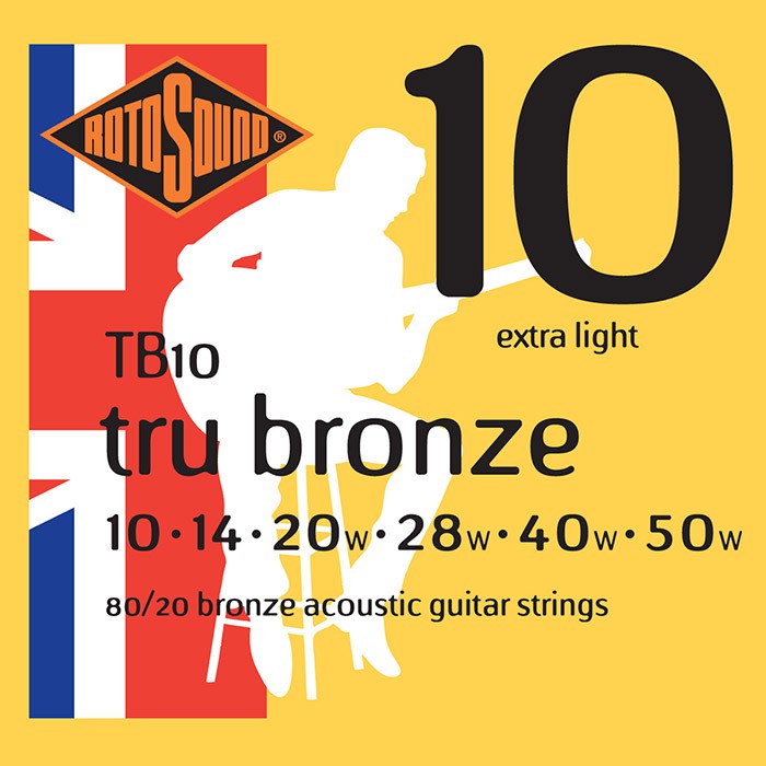 RotoSound TB10 struny do gitary akustycznej RotoSound TB10 struny do gitary akustycznej