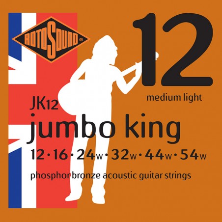 RotoSound JK12 struny do gitary akustycznej