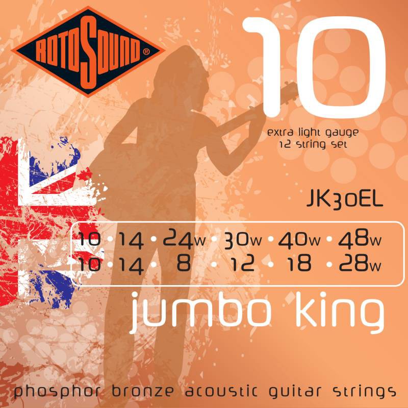 RotoSound JK30EL struny do gitary akustycznej RotoSound JK30EL struny do gitary akustycznej