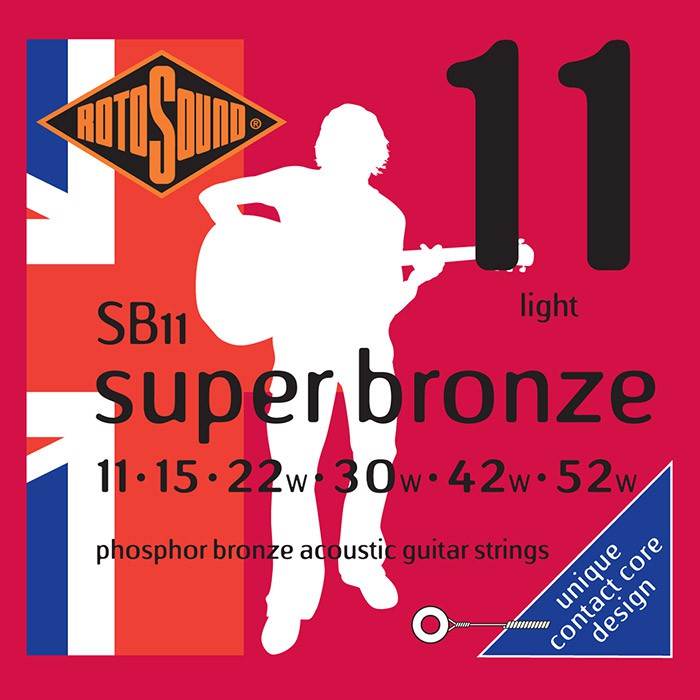 RotoSound SB11 struny do gitary akustycznej RotoSound SB11 struny do gitary akustycznej
