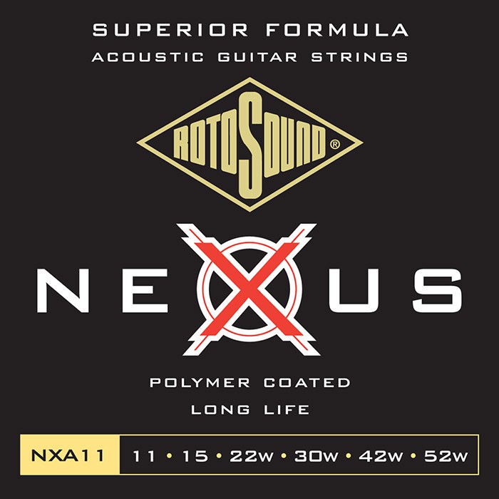 RotoSound NXA11 struny do gitary akustycznej RotoSound NXA11 struny do gitary akustycznej