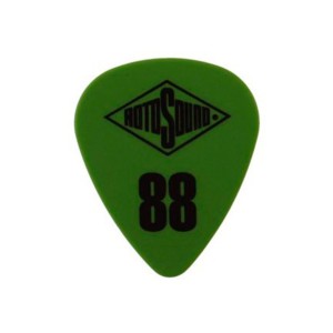 RotoSound DE088 - 6 kostek gitarowych, kolor zielony