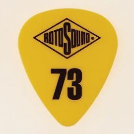 RotoSound DE073 - 6 kostek gitarowych, kolor żółty