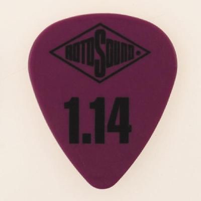 RotoSound DE114 - 6 kostek gitarowych, kolor fioletowy