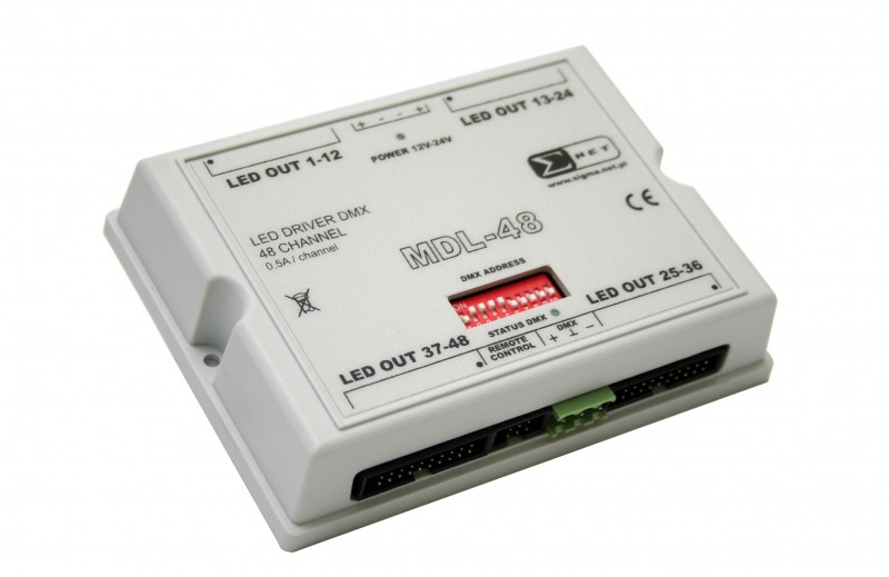 Sigma Net MDL-48 - sterownik LED Sigma Net MDL-48 - sterownik LED