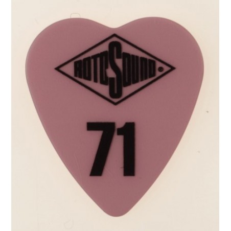 RotoSound HSH071 - 6 kostek gitarowych, kolor różowy