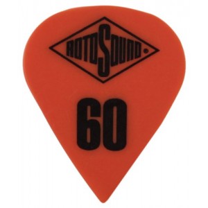 RotoSound DST60 - 6 kostek gitarowych, kolor pomarańczowy