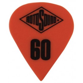 RotoSound DST60 - 6 kostek gitarowych, kolor pomarańczowy