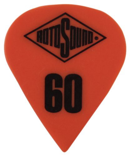 RotoSound DST60 - 6 kostek gitarowych, kolor pomarańczowy