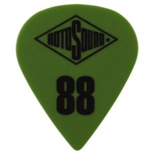 RotoSound DST88 - 6 kostek gitarowych, kolor zielony