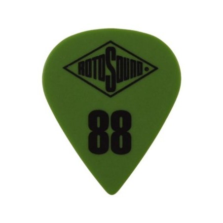 RotoSound DST88 - 6 kostek gitarowych, kolor zielony