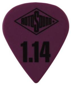 RotoSound DST114 - 6 kostek gitarowych, kolor fioletowy