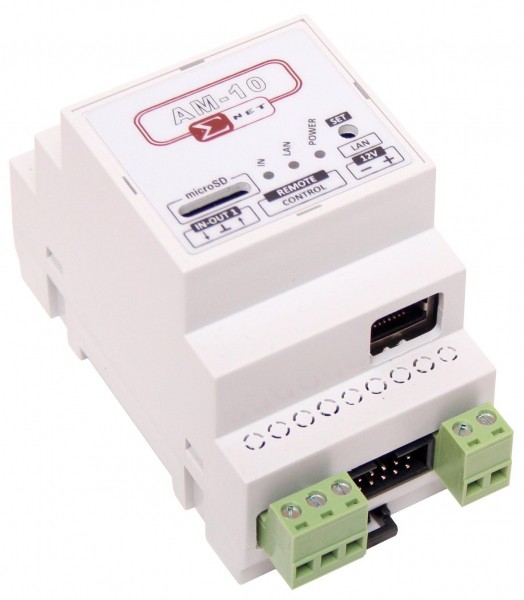 Sigma Net AM-10 - konwerter LAN/RS-232 Sigma Net AM-10 - konwerter LAN/RS-232