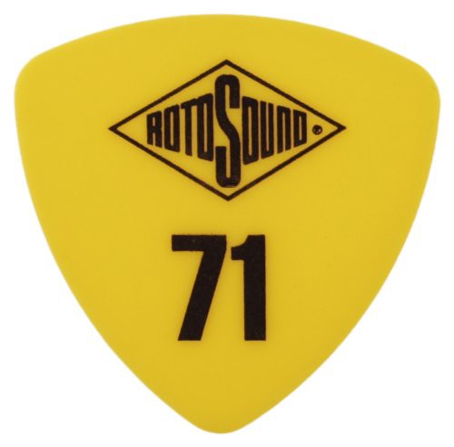 RotoSound DLG071 - 6 kostek gitarowych, kolor żółty RotoSound DLG071 - 6 kostek gitarowych, kolor żółty