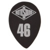 RotoSound STD46 - 6 kostek gitarowych, kolor czarny