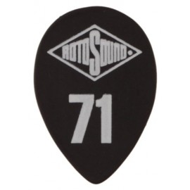 RotoSound STD96 - 6 kostek gitarowych, kolor czarny