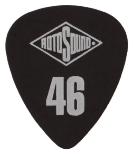 RotoSound SST46 - 6 kostek gitarowych, kolor czarny RotoSound SST46 - 6 kostek gitarowych, kolor czarny