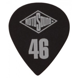 RotoSound MST46 - 6 kostek gitarowych, kolor czarny