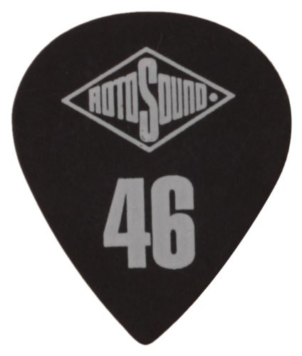 RotoSound MST46 - 6 kostek gitarowych, kolor czarny