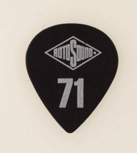 RotoSound MST71 - 6 kostek gitarowych, kolor czarny RotoSound MST71 - 6 kostek gitarowych, kolor czarny