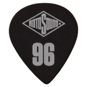 RotoSound MST96 - 6 kostek gitarowych, kolor czarny