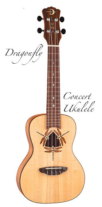 Luna Ukulele - Koncertowe Dragonfly Luna Ukulele - Koncertowe Dragonfly
