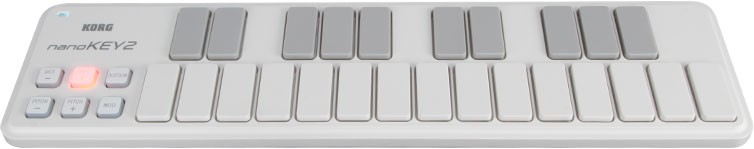 KORG nanoKEY 2 - kontroler KORG nanoKEY 2 WH - kontroler