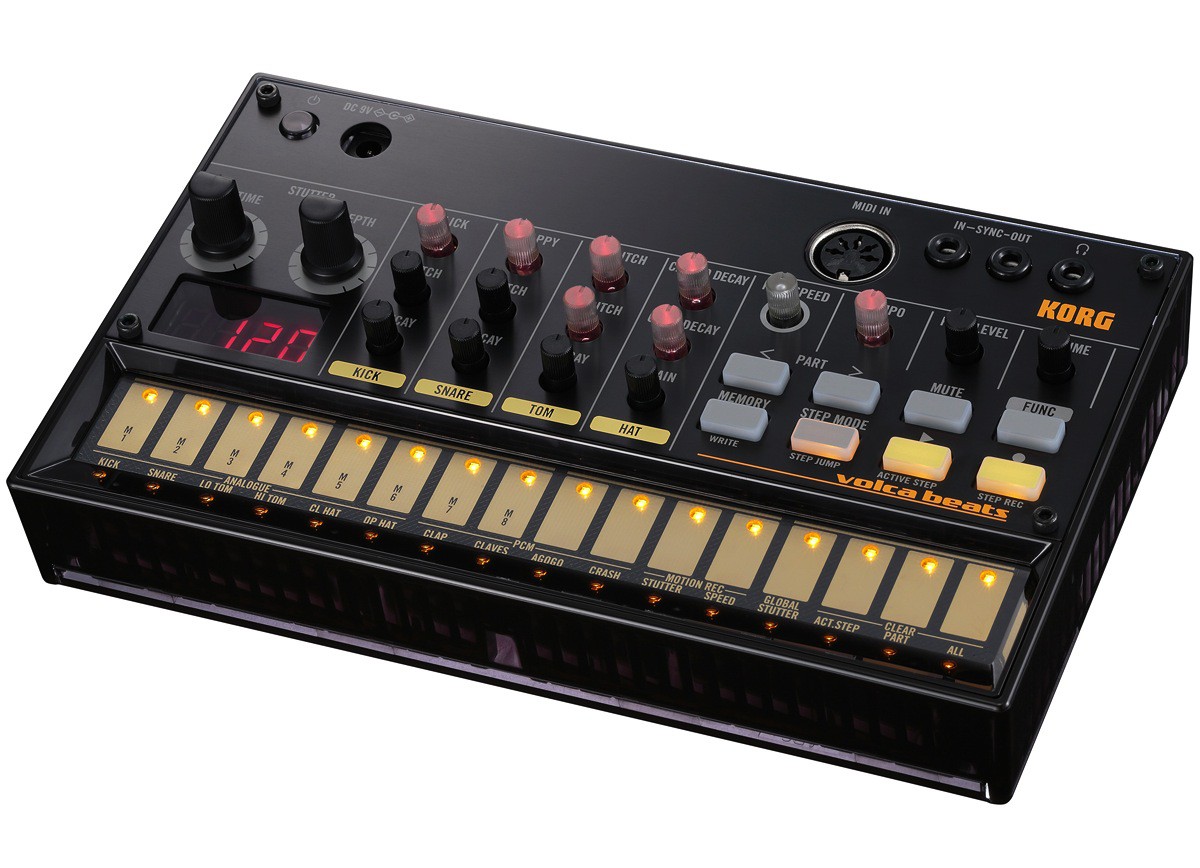 KORG VOLCA BEATS - analogowy automat perkusyjny KORG VOLCA BEATS - analogowy automat perkusyjny