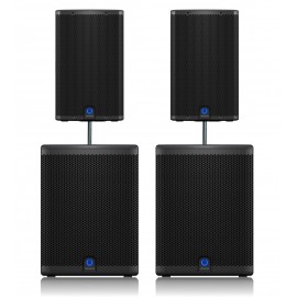 Turbosound 2x iQ12 + 2x iQ15B - zestaw nagłośnieniowy