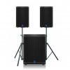 Turbosound 2x iQ10 + iQ15B - zestaw nagłośnieniowy