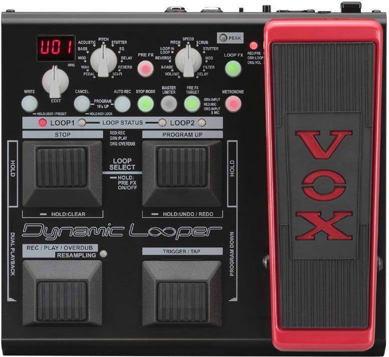 VOX VDL1 Dynamic Looper - looper gitarowy VOX VDL1 Dynamic Looper - looper gitarowy