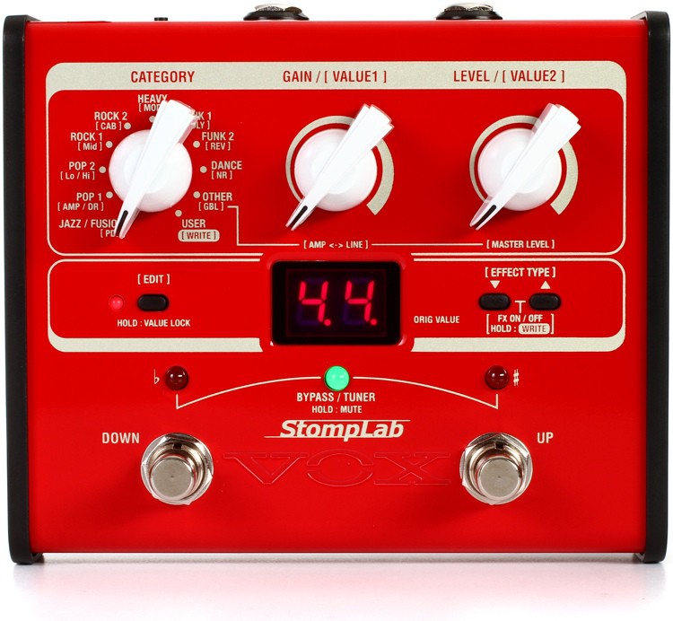 VOX StompLab IB - efekt gitarowy VOX StompLab IB - efekt basowy