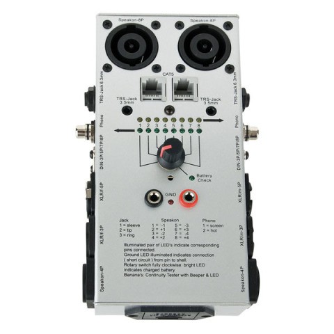 DAP Audio Cable Tester Pro - tester kabli
