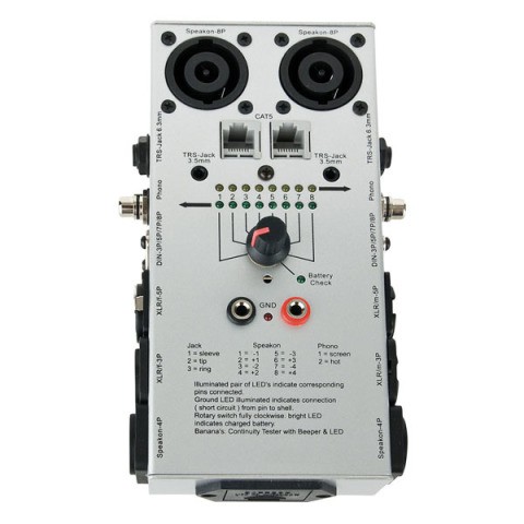 DAP Audio Cable Tester Pro - tester kabli DAP Audio Cable Tester Pro - tester kabli