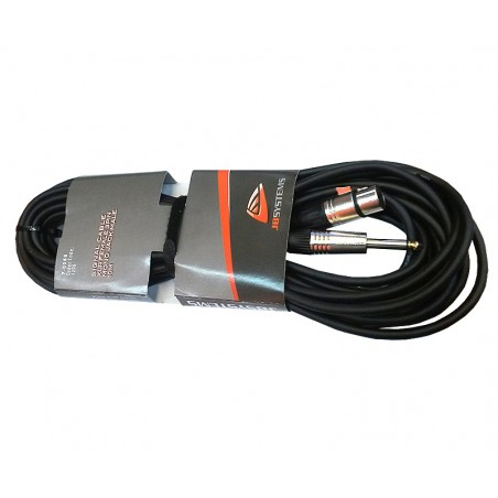 JB Systems XLR F - JACK MONO - kabel mikrofonowy 10m