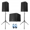Electro-Voice 2x EKX-12P + EKX-15SP - zestaw aktywny + pokrowce