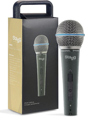 Stagg SDM 60 - mikrofon dynamiczny z wyłącznikiem Stagg SDM 60 - mikrofon dynamiczny z wyłącznikiem