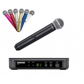 Shure BLX24/SM58 - system bezprzewodowy + obudowa