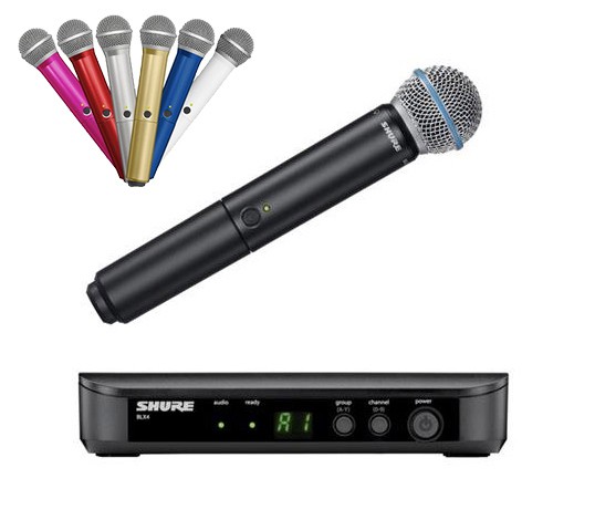 Shure BLX24/B58 - system bezprzewodowy + obudowa