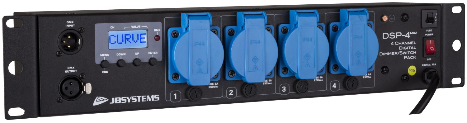 JB Systems DSP-4 Mk2 /G - dimmer, switch JB Systems DSP-4 Mk2 /G - dimmer, switch