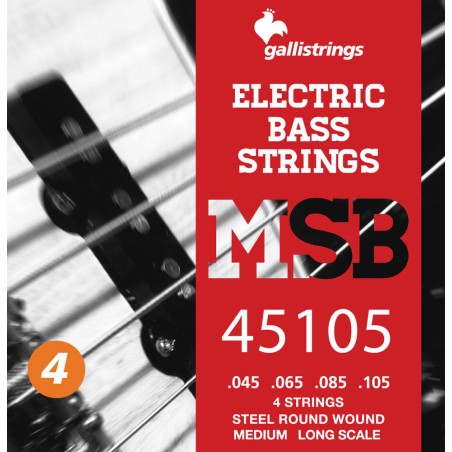 Galli MSB-45~105 S - struny do gitary basowej