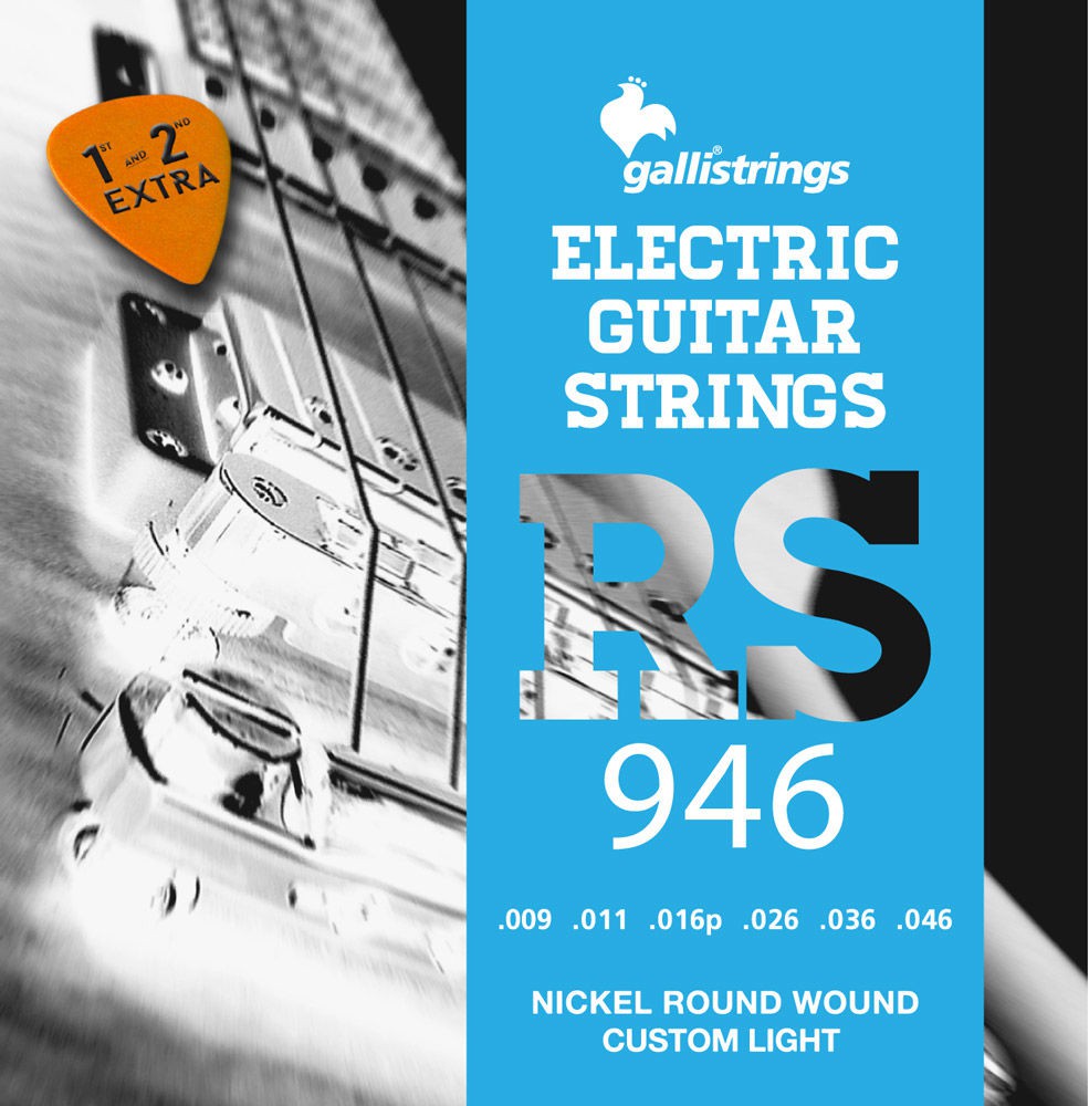 Galli RS946 - struny do gitary elektrycznej +GRATIS Galli RS946 - struny do gitary elektrycznej +GRATIS