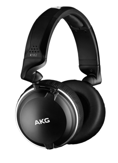 AKG K182 - słuchawki monitorowe AKG K182 - profesjonalne słuchawki studyjne