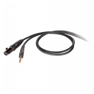 Die Hard DHG210LU1 - kabel mikrofonowy stereo jack M - XLR F (1m)