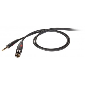 Die Hard DHG220LU1 - kabel mikrofonowy mono jack M - XLR M (1m)