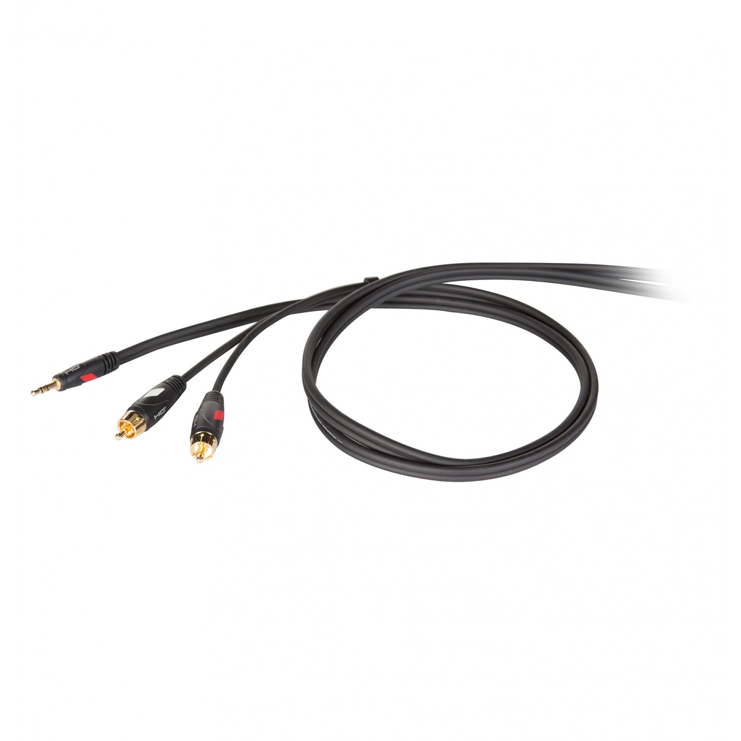 Die Hard DHG520LU3 - kabel audio stereo mini jack M - 2 x RCA M (3m) Die Hard DHG520LU3 - kabel audio stereo mini jack M - 2 x RCA M (3m)