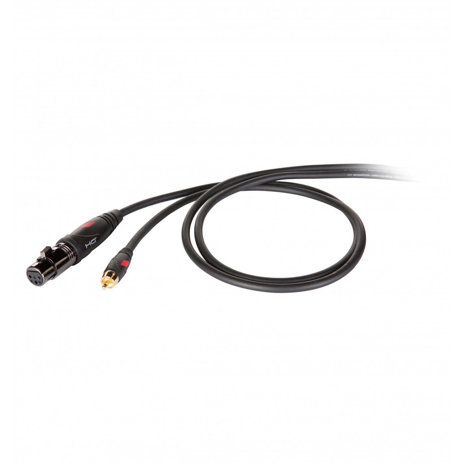 Die Hard DHG580LU18 - kabel audio RCA - XLR F (1,8m)