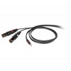 Die Hard DHG595LU18 - kabel audio mini stereo jack M - 2x XLR M (1,8m)